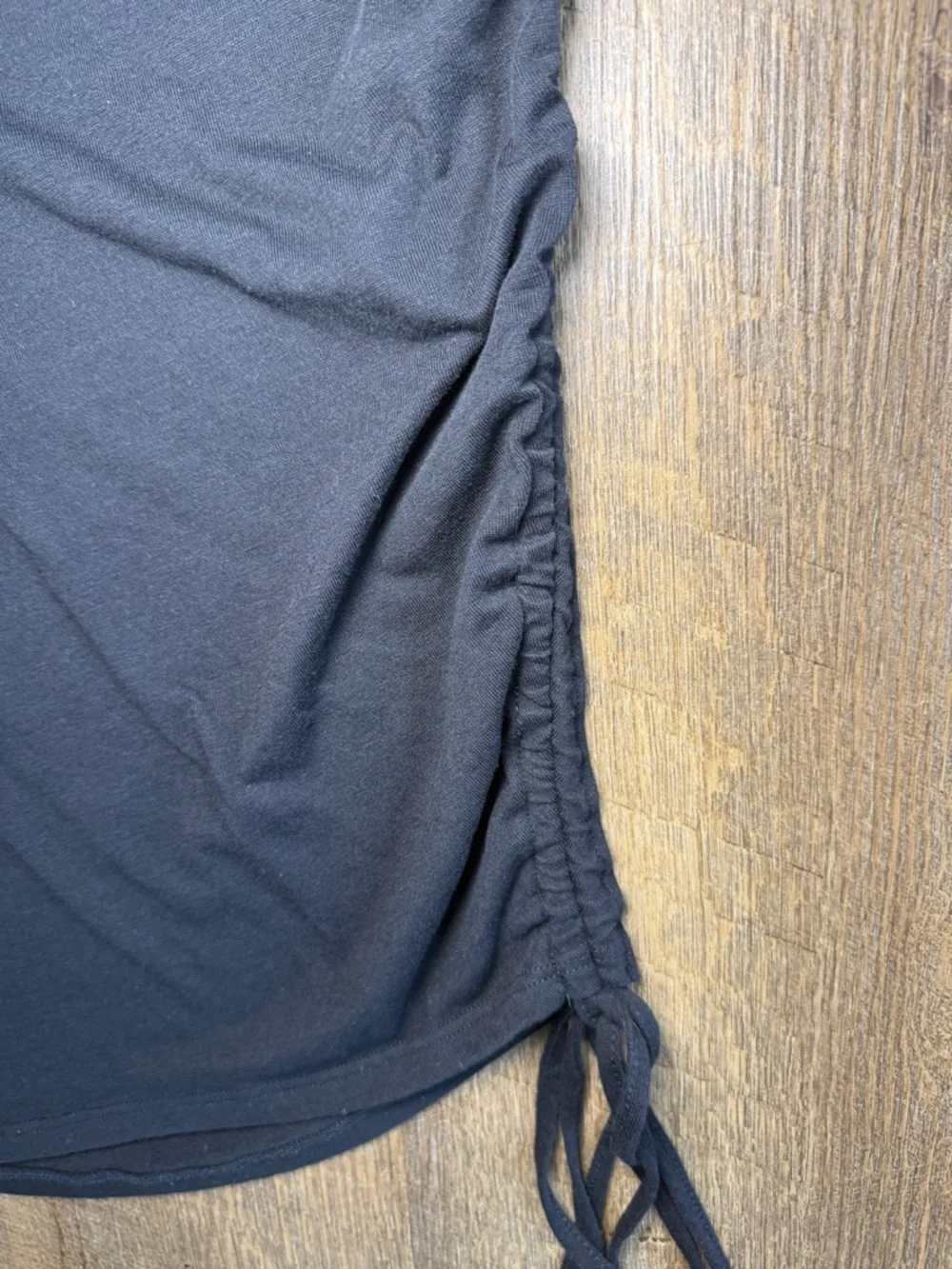 Trouvé Nordstrom Women’s Black Ruched Dress Size X-Small - Picture 6 of 9